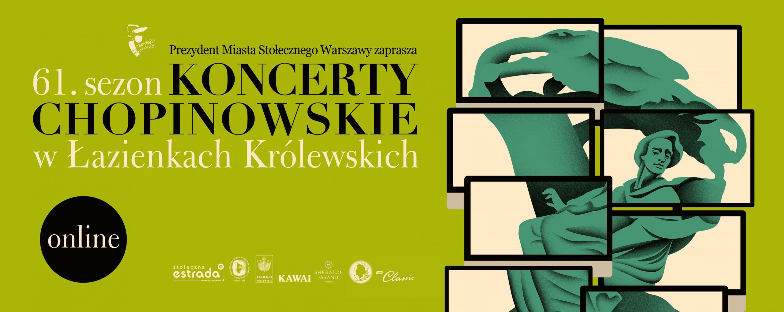 Koncerty Chopinowskie w Łazienkach Królewskich online - Karol Radziwonowicz - Chopin concert